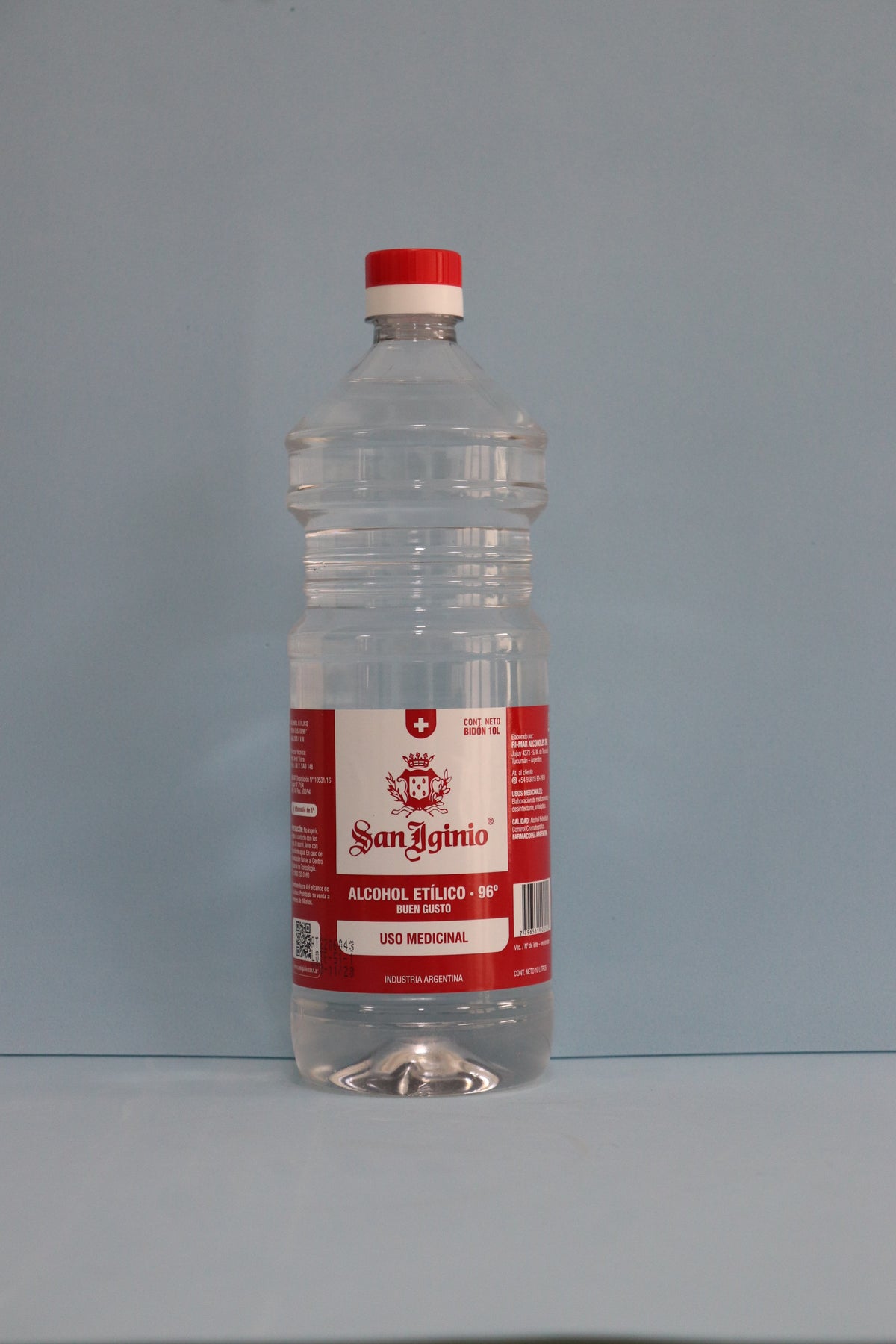 Alcohol Etílico 96% X 1000 ml - San Iginio