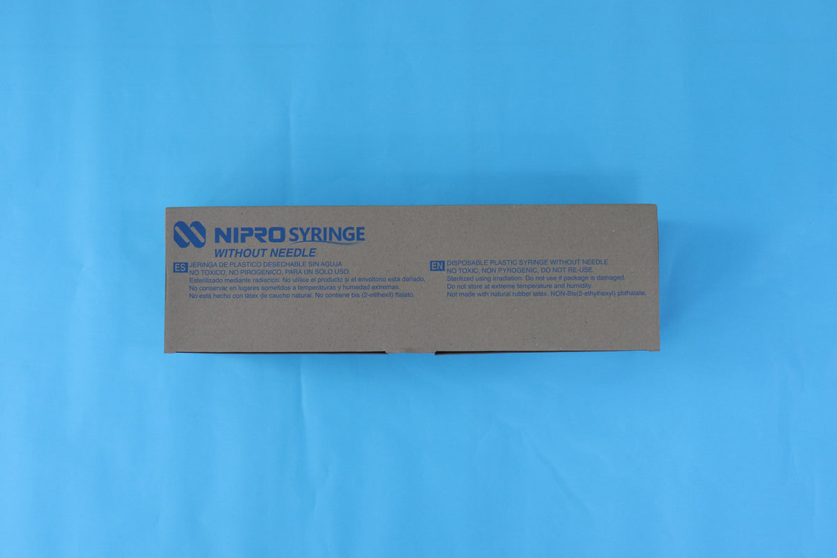 Jeringa De 5 ml S/A - Caja X 100 unidades - Nipromed