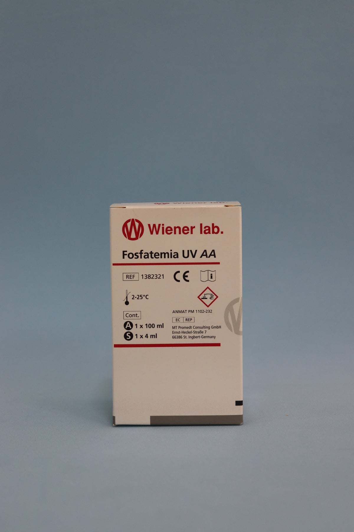 Fosfatemia Uv  AA - 100 ml - 1382321 - Wiener