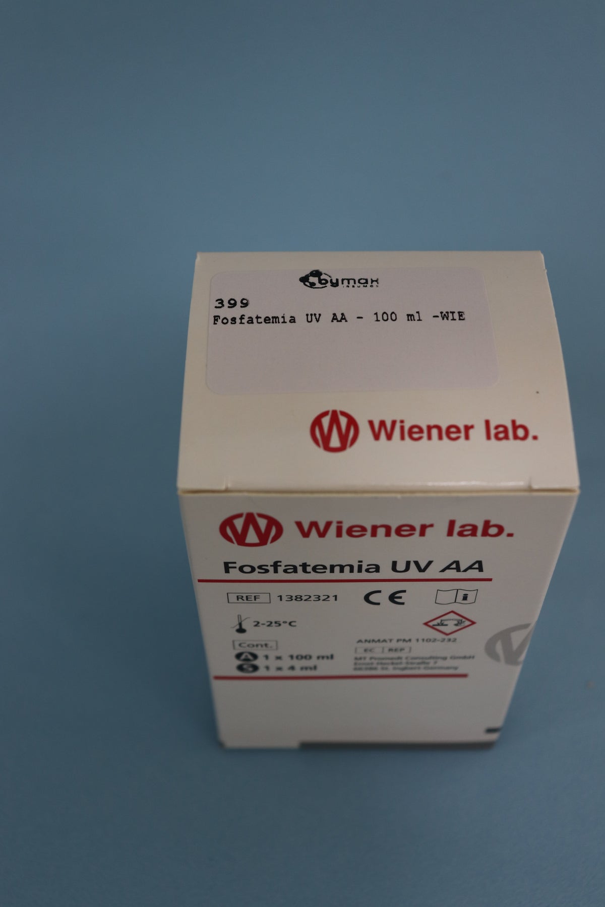 Fosfatemia Uv  AA - 100 ml - 1382321 - Wiener