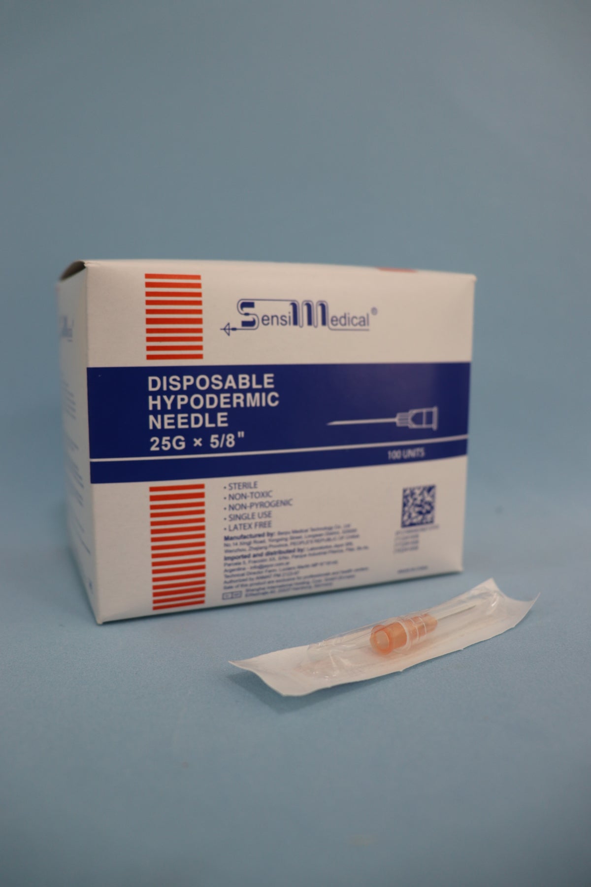 Aguja Hipodérmica 16/5 (25G X 5/8) Caja X 100 Unidades