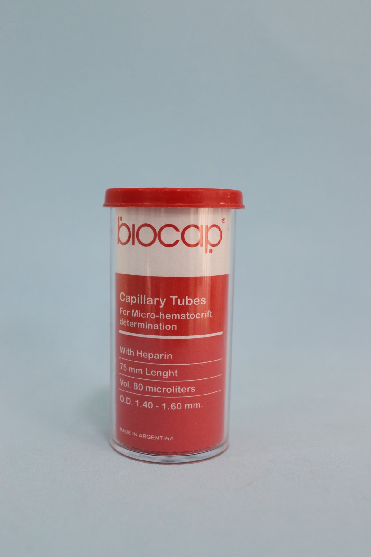 Capilares P/Microhematocrito Con Heparina X 500 Unidades