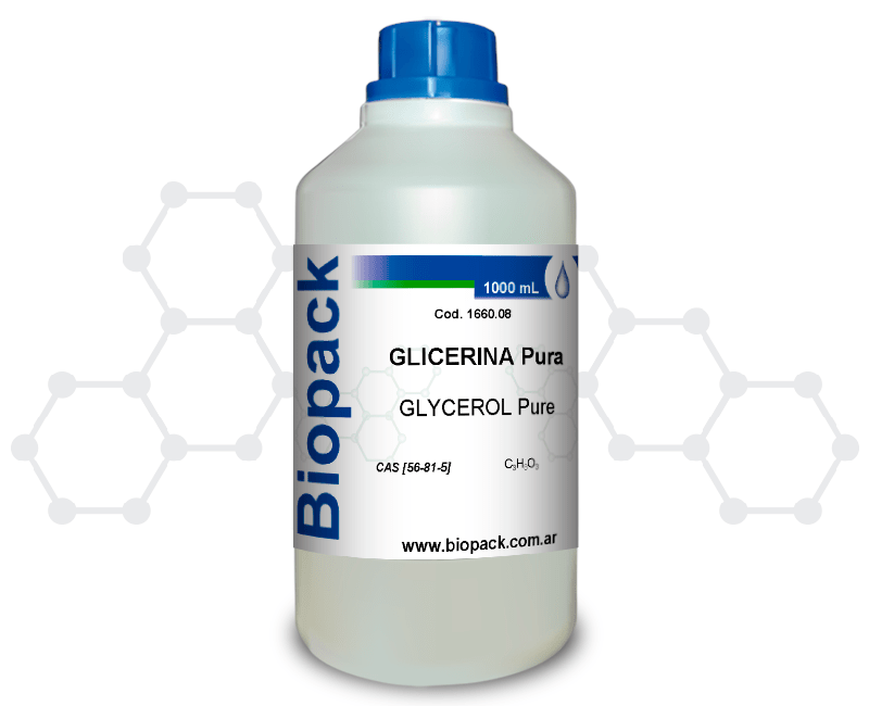 Glicerina P.A. X 1 L - Biopack