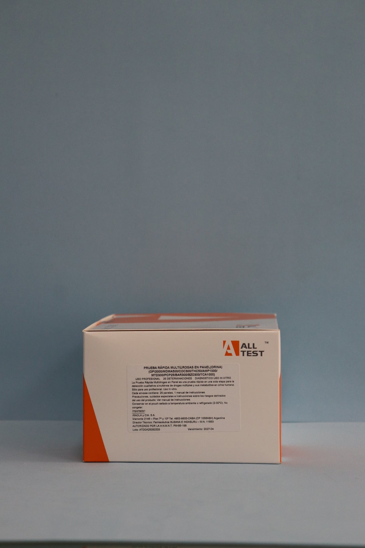 Panel De Drogas De Abuso Alltest - 8834 - Alltest