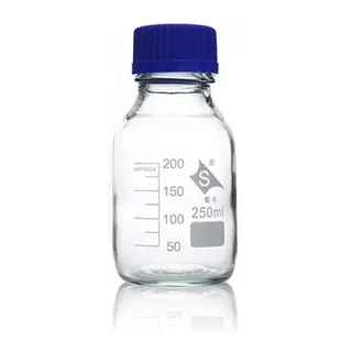 Frasco De Vidrio Para Muestra 250ml - Kelsun