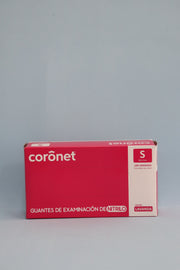 Guante De Examen De Nitrilo Azul  "S" - Caja X 100 Unidades