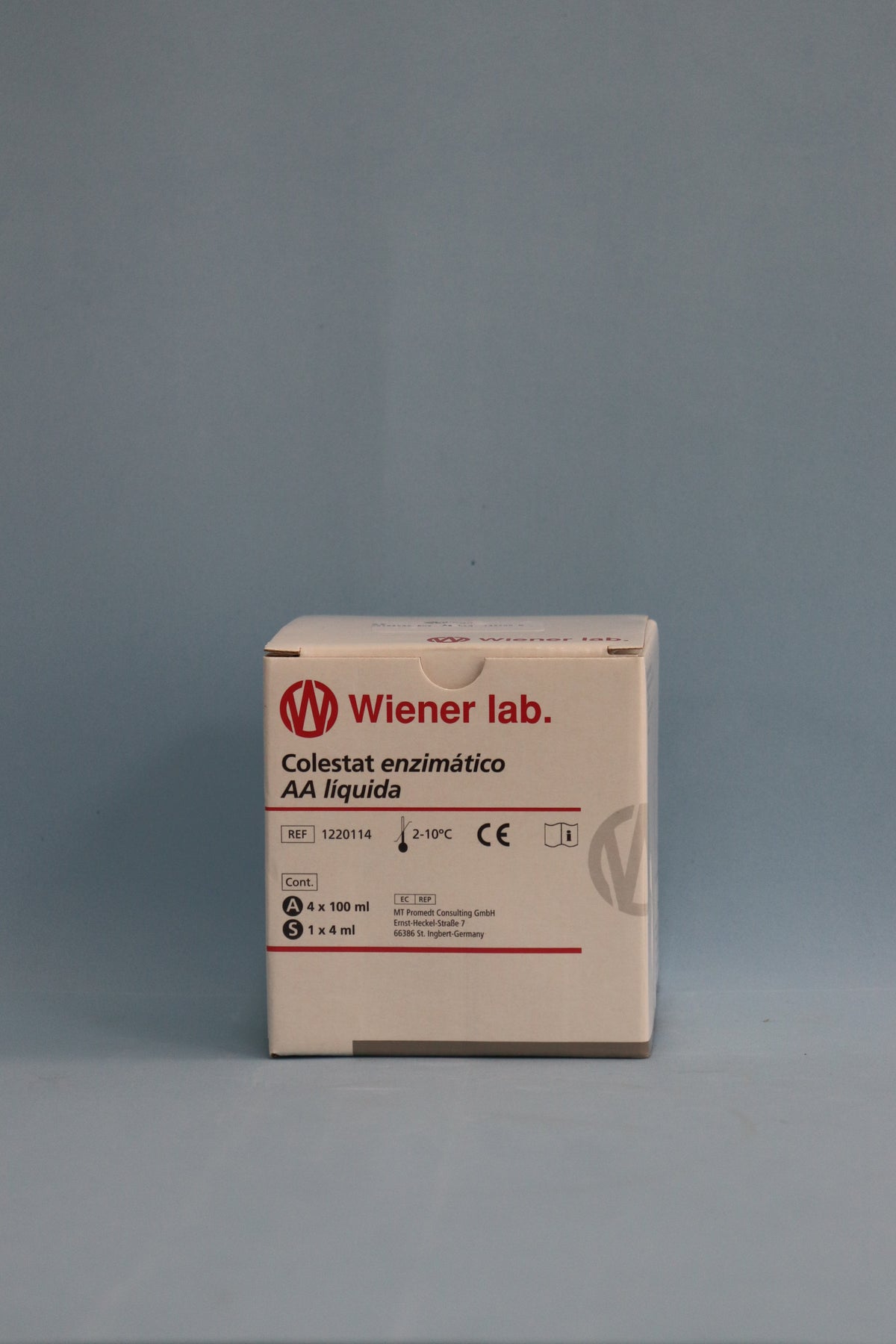 Colestat Enzimatico AA Liquida - 400 ml (4 X 100 ml) - 1220114 - Wiener