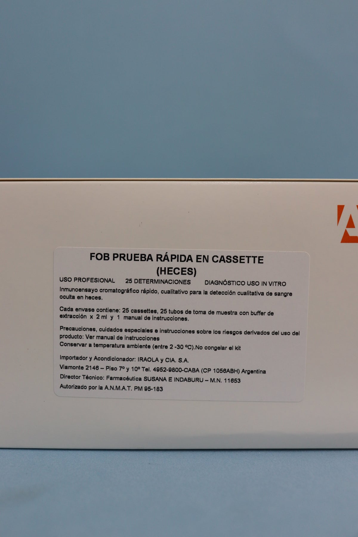 Fob Test (Casette) Alltest - 8929 - Alltest