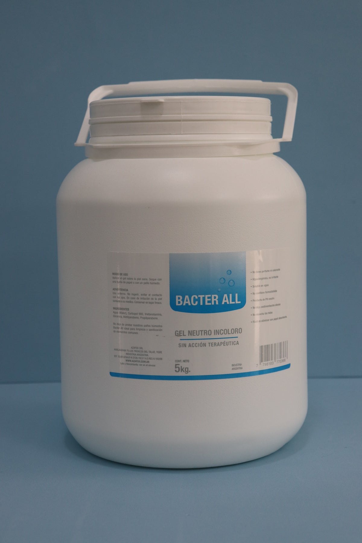 Gel Base X 5 Kg - Bacter All