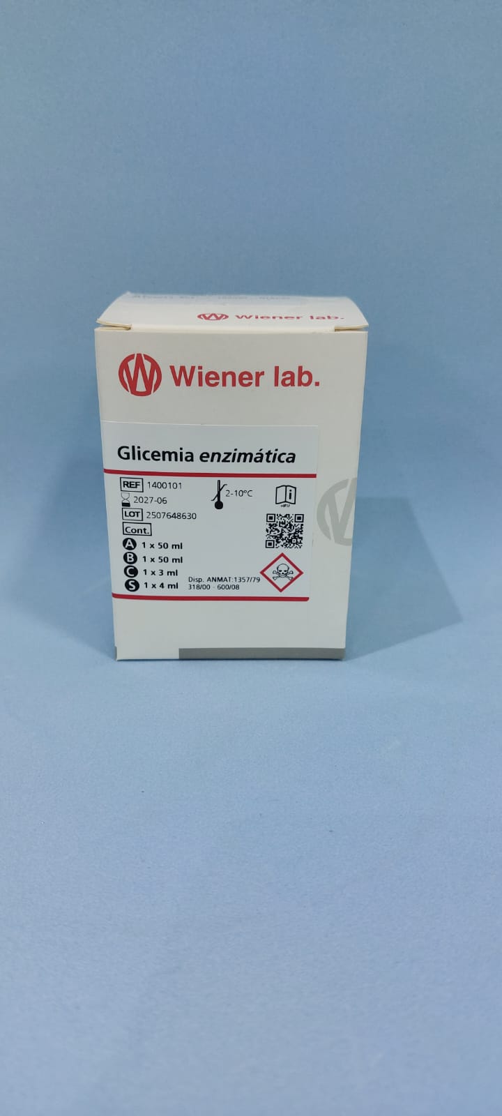 Glicemia Enzimatica - 1000 ml - 1400101 - Wiener