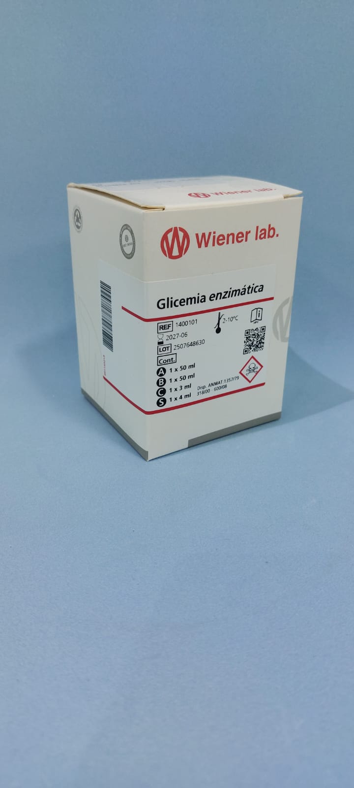 Glicemia Enzimatica - 1000 ml - 1400101 - Wiener