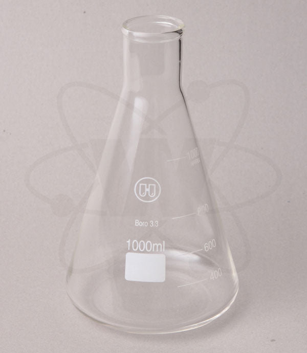 Erlenmeyer Vidrio X 1000 ml