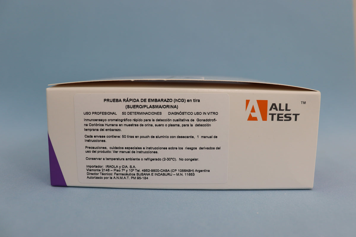 Hcg Strip (Individuales) Alltest - 8792 - Alltest