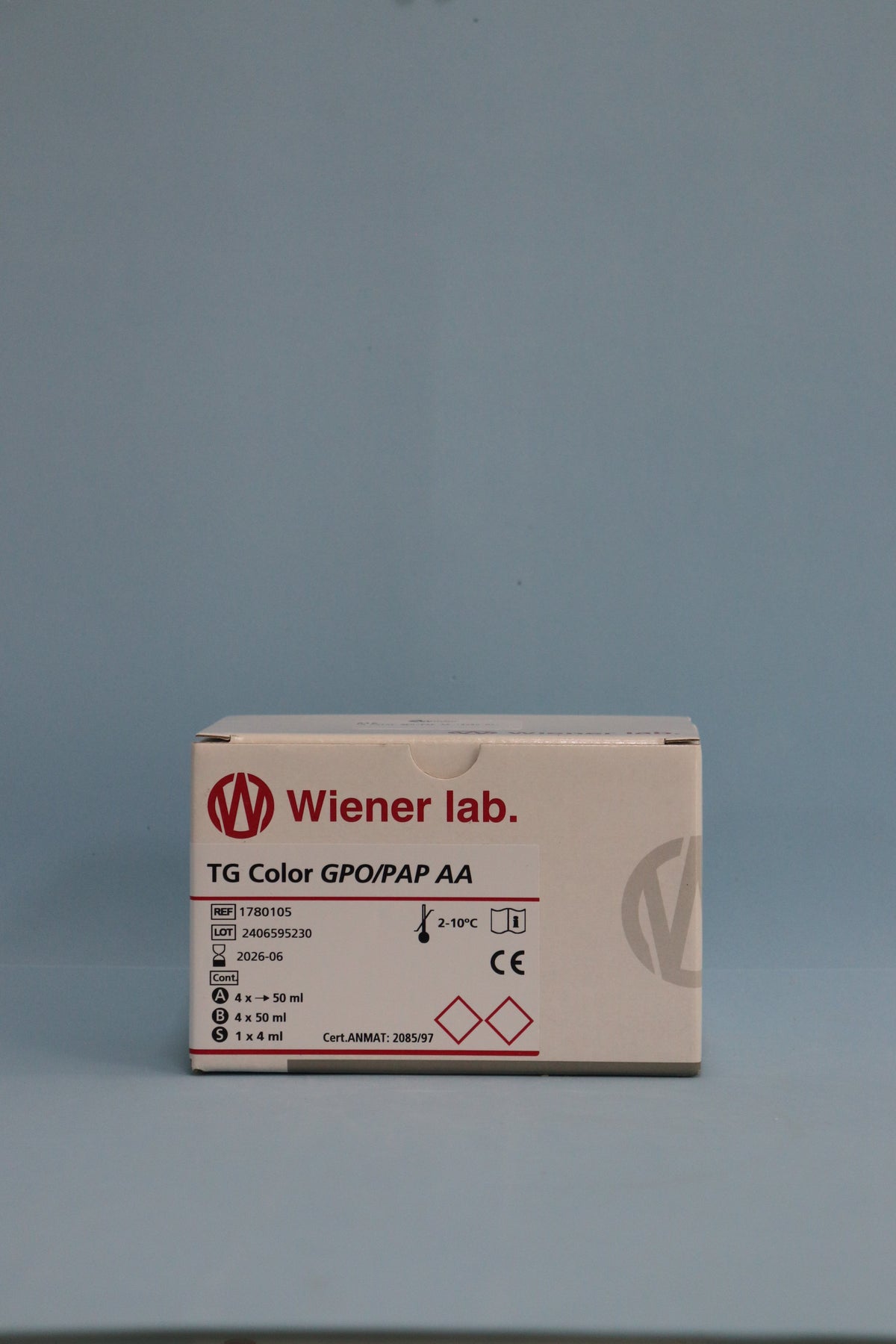 Tg Color Gpo/Pap AA - 200 ml (4 X 50 ml) - 1780105 - Wiener