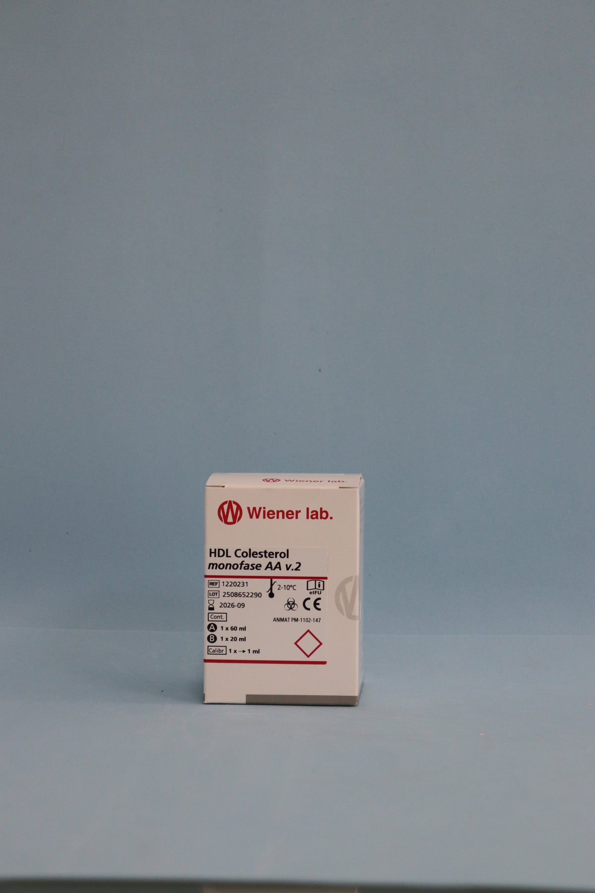 Hdl Col Monofase AA V.2 + Cal - 1X60Ml+1X20Ml+Cal - 1220231 - Wiener