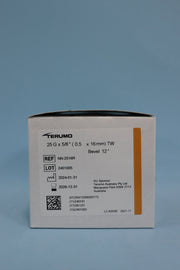 Aguja Hipodérmica 16/5 (25g X 5/8) Caja X 100 Unidades - Terumo