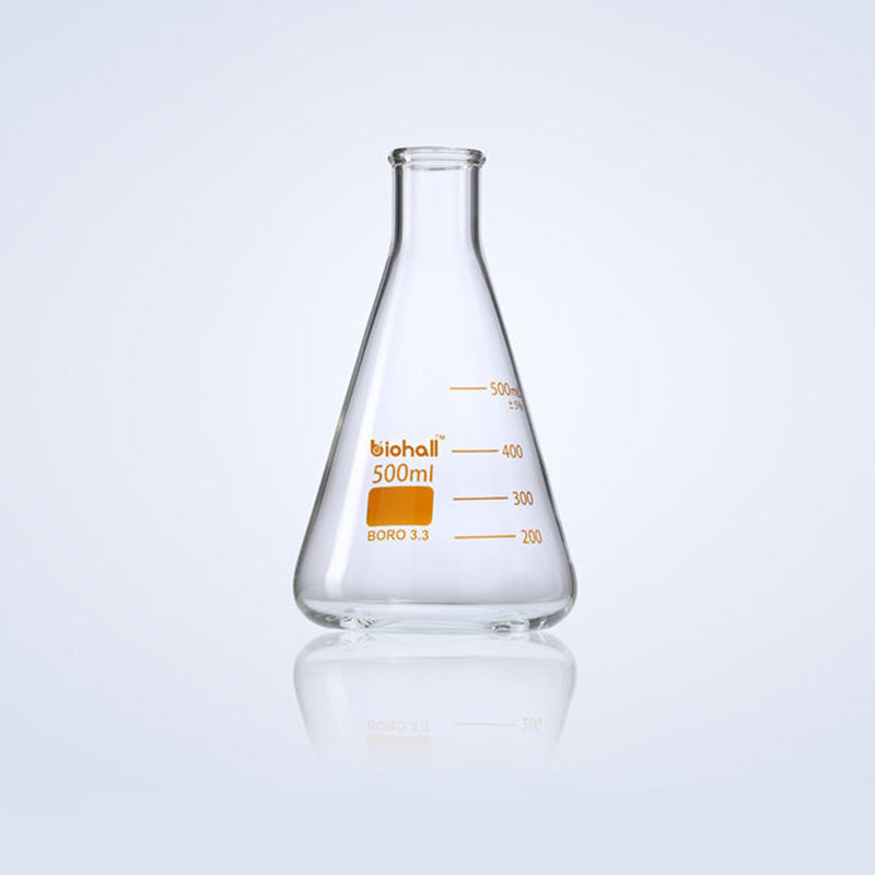 Erlenmeyer Vidrio X 500 ml