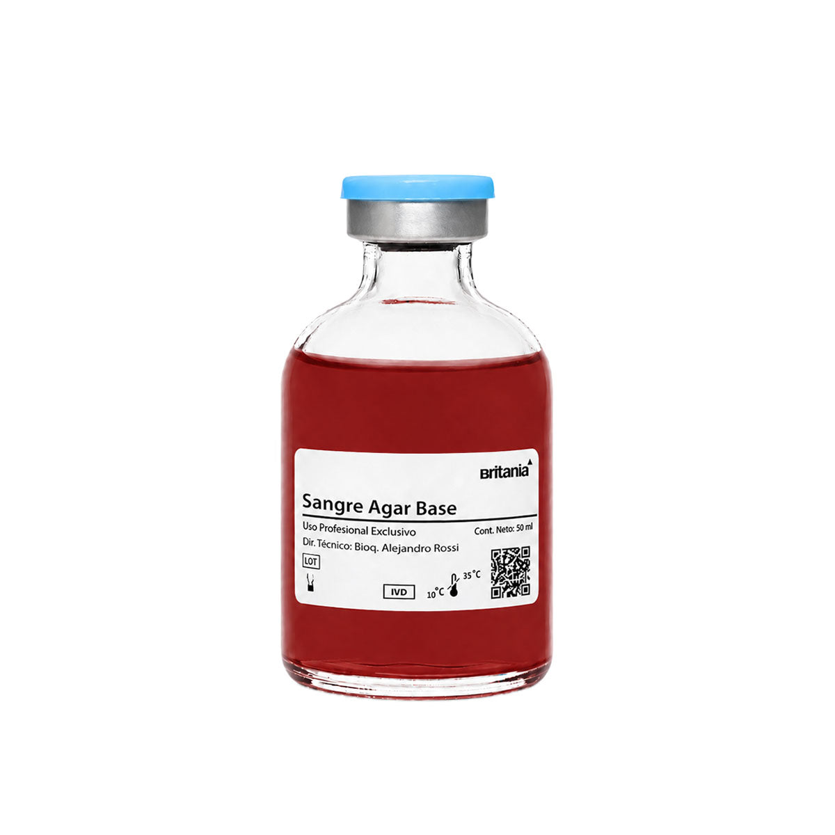 Sangre Agar Base 6 x 50 ml - A07020 - Brizuela - Venta X Un