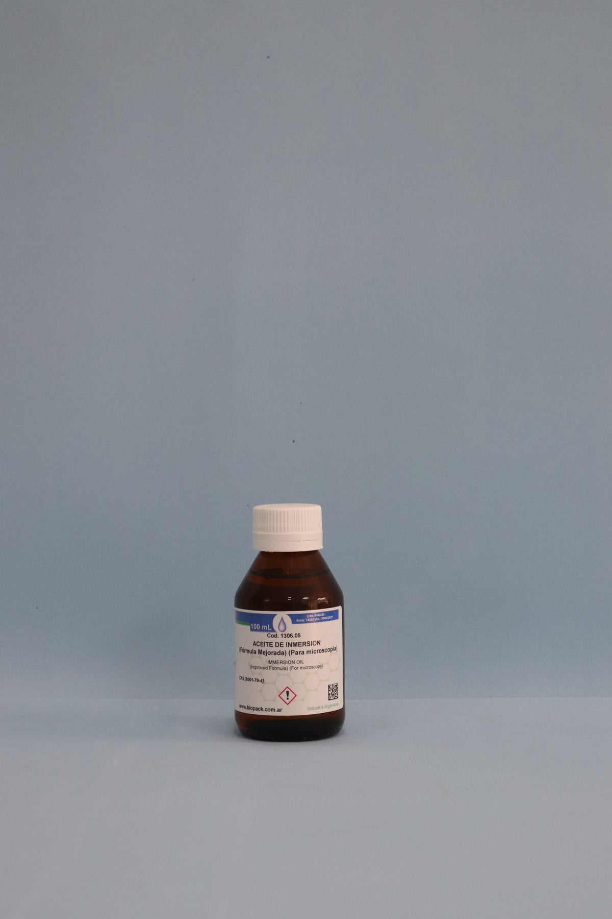 Aceite De Inmersión (Fórmula Mejorada) X 100 ml - Biopack