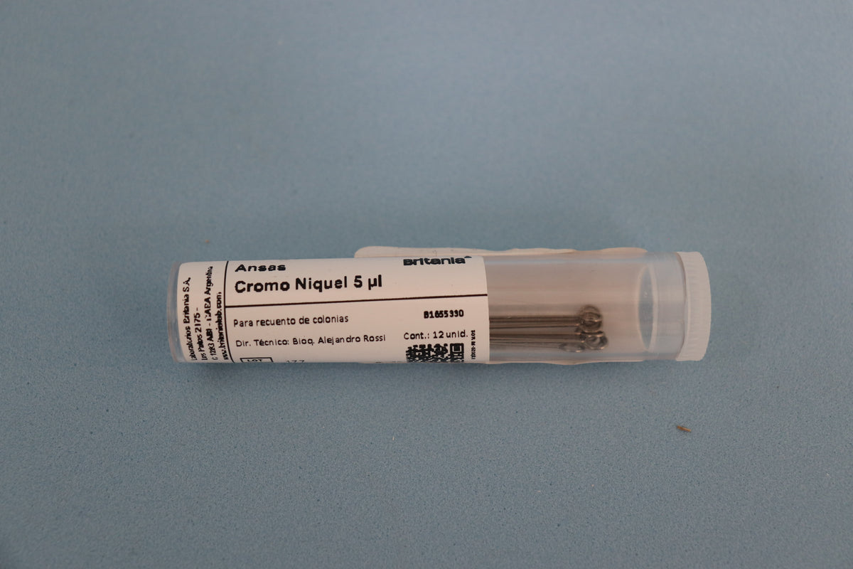 Ansas Cromo Niquel 5 Μl X 12 Uds. - B1655330 - Britania