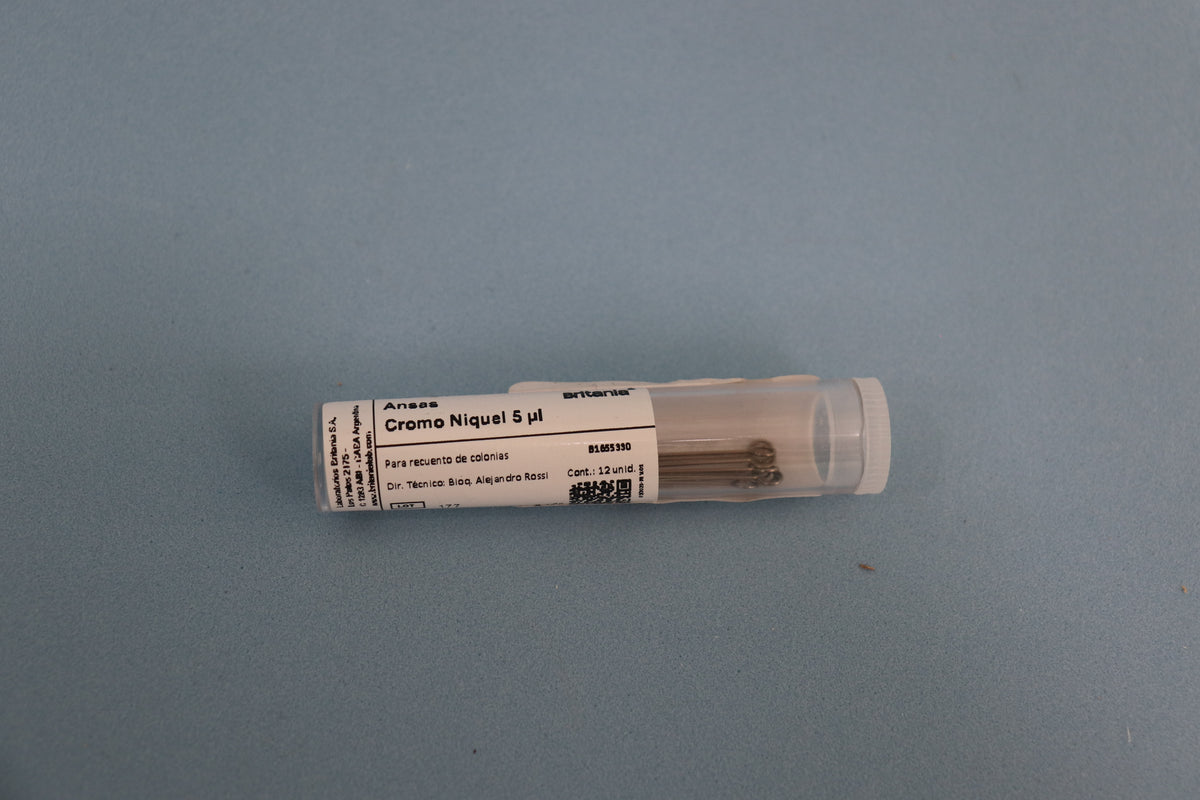 Ansas Cromo Niquel 5 Μl X 12 Uds. - B1655330 - Britania