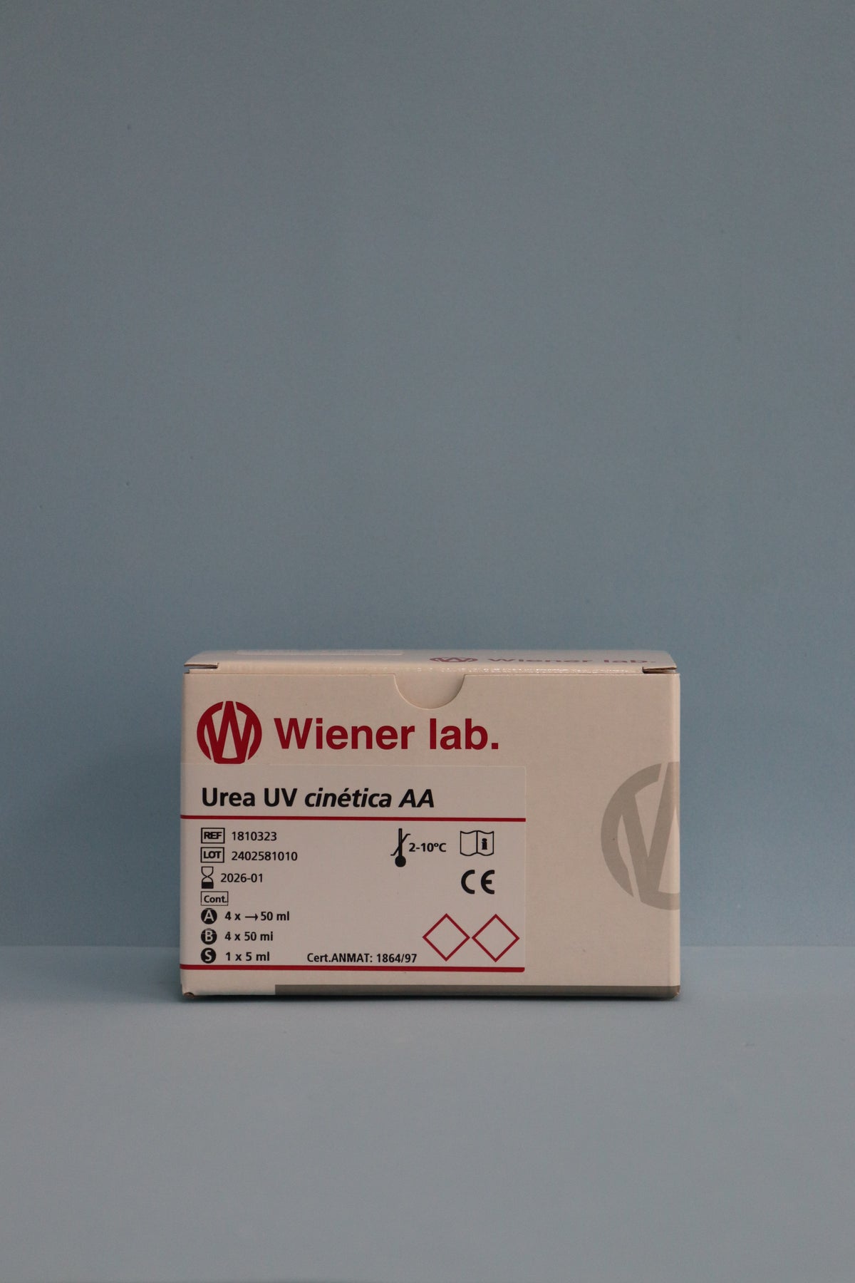 Urea Uv Cinética AA - 200 ml (4 X 50 ml) - 1810323 - Wiener