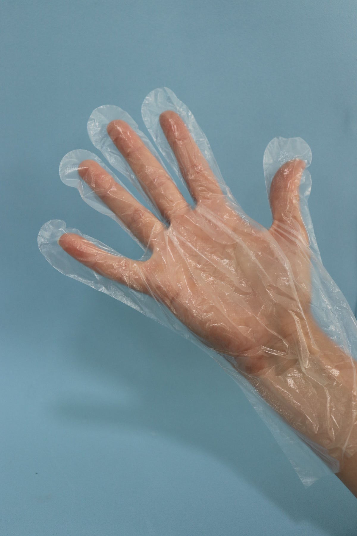 Guantes De Polietileno (Manoplas) - Bolsa X 100 Unidades