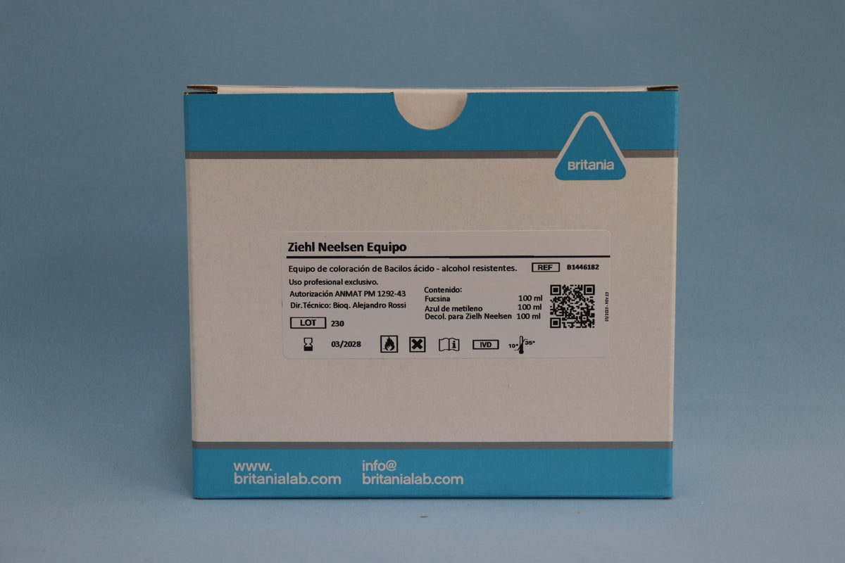 Ziehl Neelsen Equipo x 100 ml - B1446182 - Britania