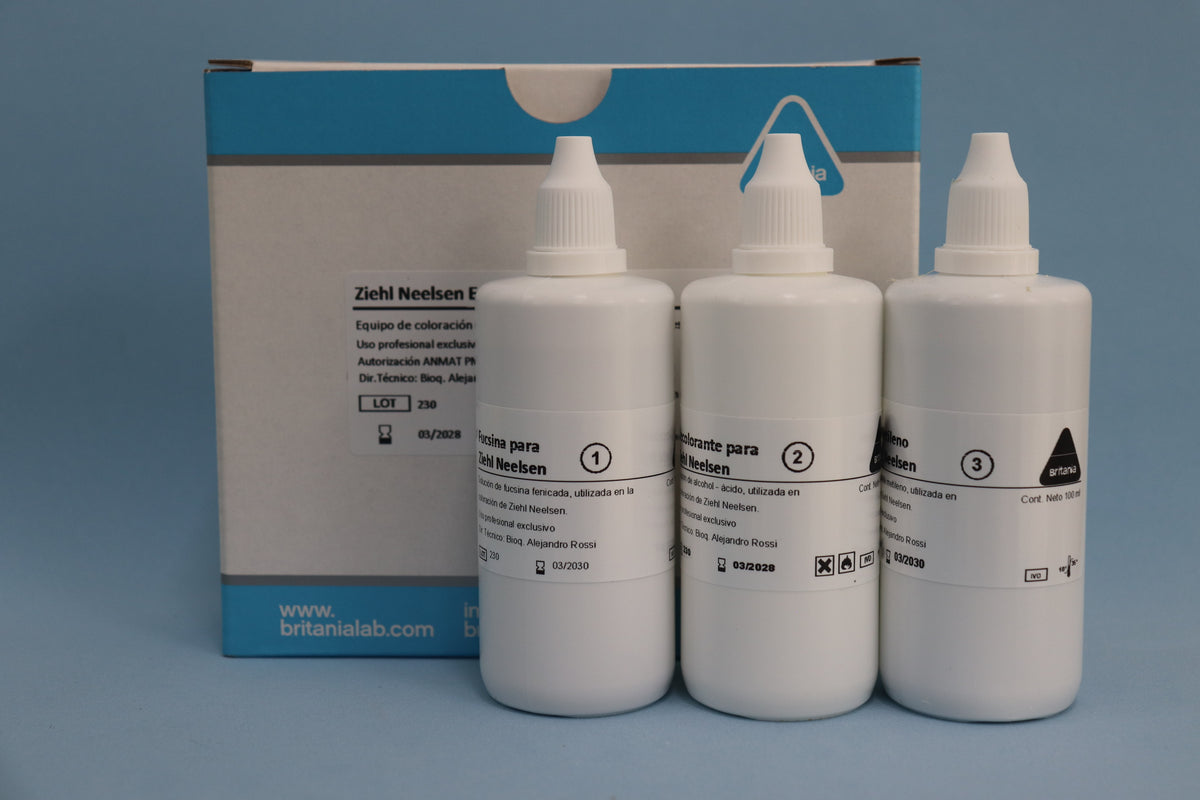 Ziehl Neelsen Equipo x 100 ml - B1446182 - Britania
