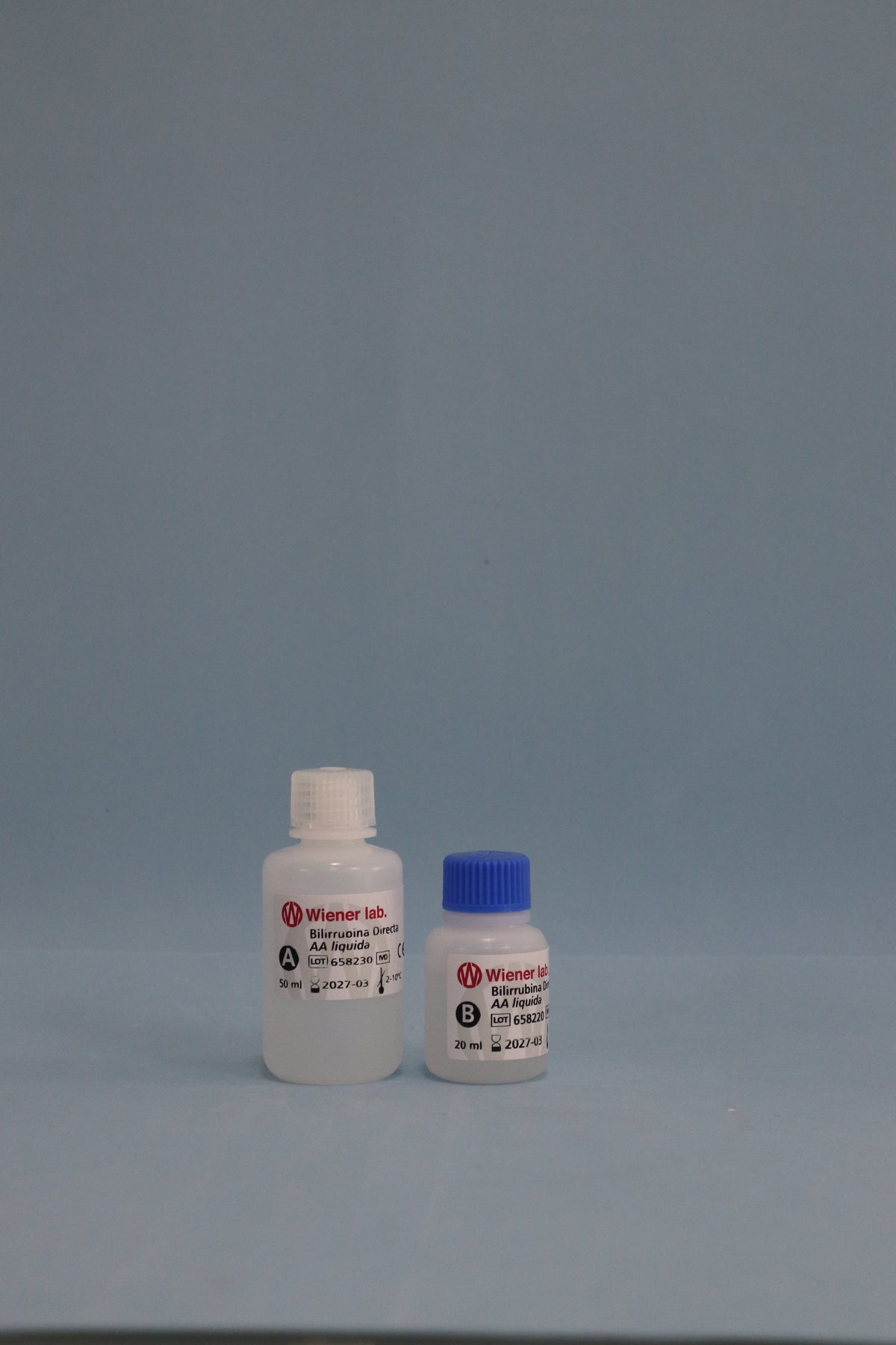 Bilirrubina Directa AA Líquida - 240 ml (4 X 50 ml + 2 X 20 ml) - 1120007 - Wiener